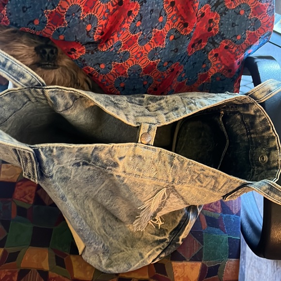 Vintage Denim Nijovo large BOHO Tote - Picture 10 of 11